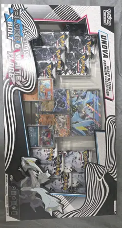 Pokemon Sealed Black Bolt & White Flare Unova Heavy Hitters Premium Collection - Image 1