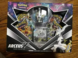 Pokemon TCG Arceus V Figure Collection Box Sealed - Image 1