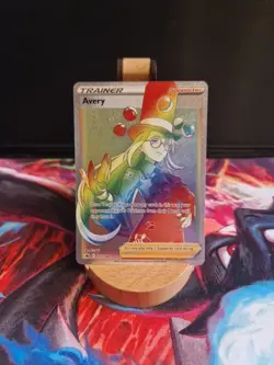 Avery Chilling Reign Rainbow Secret Rare Pokemon Card TCG 211/198 Near Mint - Image 1
