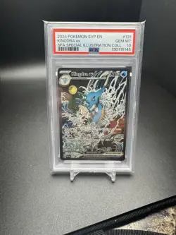 2024 POKEMON SVP PROMO SPECIAL ILLUSTRATION COLLECTION #131 KINGDRA EX PSA 10 - Image 1