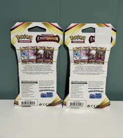 Pokemon Lost Origin Sleeved Booster Lot of 10 Factory Sealed New - Image 3