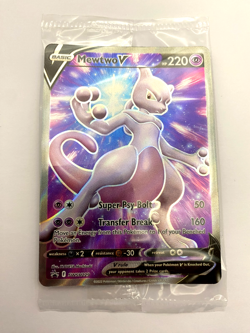 Pokemon Card - Sealed Mewtwo V SWSH229 Black Star Promos *Sealed* Holo - Image 1
