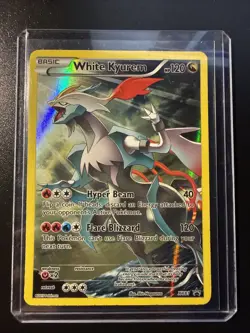 Pokemon TCG White Kyurem XY Black Star Promos XY81 Holo Promo - Image 1