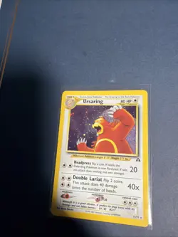 Pokemon TCG Ursaring Neo Discovery Holo Rare Card 15/75 Unlimited - Image 3