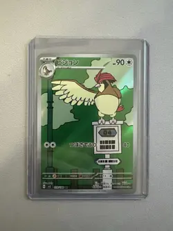 Pokemon TCG Pidgeotto 119/108 Sv3: Ruler of the Black Flame Holo (Japanese) NM - Image 1