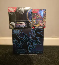 Phantasmal Flames Pokemon Center Elite Trainer Box ETB BOOSTER PRESALE BUNDLE ✅ - Image 2