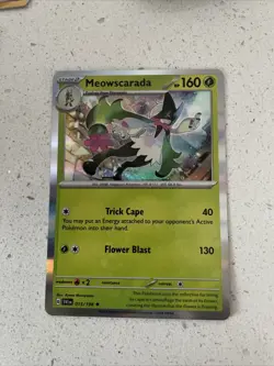 Pokemon TCG Meowscarada 015/198 Scarlet Violet Holo Promo NM/Mint Condition - Image 1