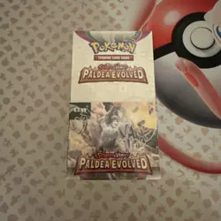 Pokemon TCG Scarlet & Violet Paldea Evolved Half Booster Box 18 Packs (sealed) - Image 2