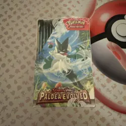 Pokemon TCG Scarlet & Violet Paldea Evolved Half Booster Box 18 Packs (sealed) - Image 3