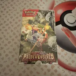 Pokemon TCG Scarlet & Violet Paldea Evolved Half Booster Box 18 Packs (sealed) - Image 5