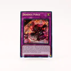 Dominus Purge - MP25-EN095 Mega-Pack Prismatic Secret Rare Yugioh - NM - Image 1