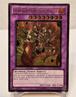Ultimate Rare Elemental Hero Nova Master GENF-EN093 Unlimited Yugioh 1069 - Image 1