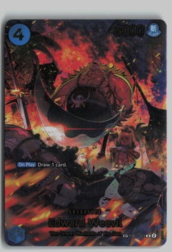 Edward Weevil (SP) EB01-023 - The Azure Sea’s Seven - OP14 One Piece TCG - Image 1