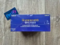 One Piece OP-14 The Azure Sea's Seven Booster Box 24 Packs English Sealed - Image 3