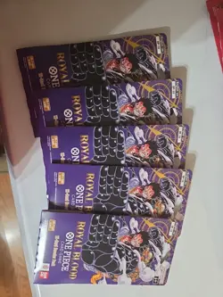 One Piece Card Game Royal Bloodline 5 Sleeved Booster Pack Set OP-10 - Image 1