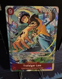 Trafalgar Law - OP14-009 (Alternate Art) OP14-009 The Azure Sea's Seven Foil - Image 1