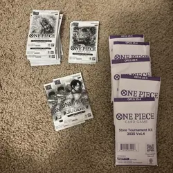 One Piece TCG Tournament Kits and Packs Lot - Image 2