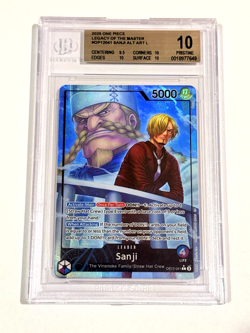 One Piece Legacy of the Master (OP12)- Sanji Leader Alternate Alt Art BGS 10 ENG - Image 1
