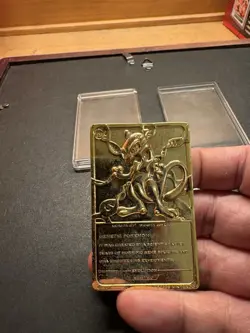 23k Gold Plated Pokemon Trading Card, Burger King 1999 - Image 2