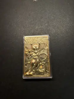 23k Gold Plated Pokemon Trading Card, Burger King 1999 - Image 5