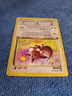 POKEMON CARD EEVEE 51/64 1ST EDITION JUNGLE SET VINTAGE - Image 5