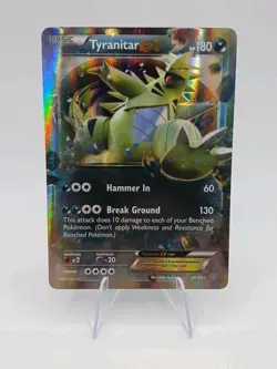 Tyranitar EX 42/98 Ancient Origins Ultra Rare Holo Pokemon Card MP Or HP - Image 1
