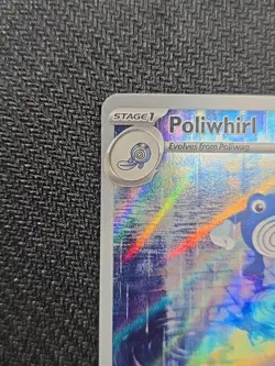 Pokemon TCG Poliwhirl Full Art 176/165 151 Card NM/M Condition - Image 4