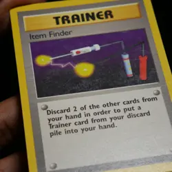 Item Finder 074/102 Base Set Trainer Card - Lightly Played! 3 AVAILABLE! - Image 3