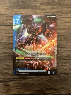 Gundam Epyon - GD02-002 LR Gundam Card Game - Near Mint/Mint - Image 1