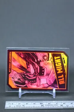 All Might My Hero Academia Character Holo Card Collection TCG Game japanese - Image 3
