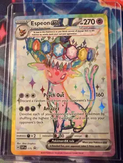 Espeon ex SVP175 Sv: Scarlet & Violet Promo Cards Holo - Image 1
