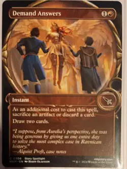 MTG - Demand Answers - Common 306 - Murders at Karlov Manor - Image 1