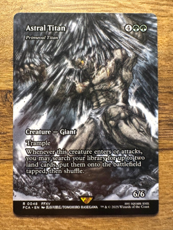 Magic MTG Final Fantasy Astral Titan (Primeval) #48 *NON-FOIL* Through The Ages - Image 1