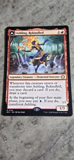 Ashling, Rekindled Lorwyn Eclipsed Regular Legendary Creature Rare MTG NM - Image 1