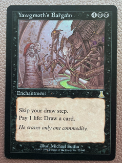 Yawgmoth's bargain MTG Magic the gathering - Image 1