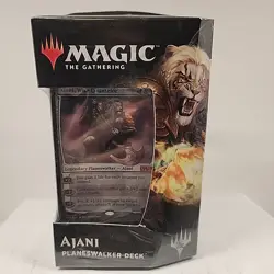 Magic The Gathering Core Set 2019 Planeswalker Deck Ajani Factory Sealed NIB NOS - Image 1