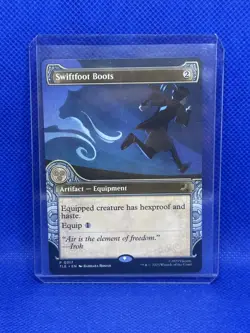 MTG Avatar Swiftfoot Boots Borderless Non-Foil NM/MINT - Image 1