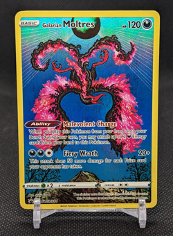 Galarian Moltres SWSH284 Sword & Shield Promo Black Star Pokemon - Image 1