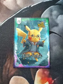 Harry Potter (Pikachu) #92 - Galaxy Holo - Electric Pikachu Cosplay - Pokemon - Image 1