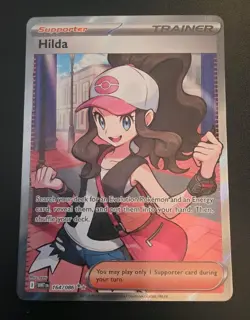 Pokemon TCG Hilda Card 164/086 SV White Flare NM/M Condition - Image 1