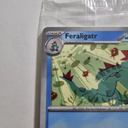 2024 Pokemon Illustration Contest SEALED! Feraligatr. FAST SHIPPING!. - Image 2