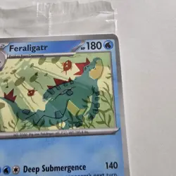 2024 Pokemon Illustration Contest SEALED! Feraligatr. FAST SHIPPING!. - Image 5