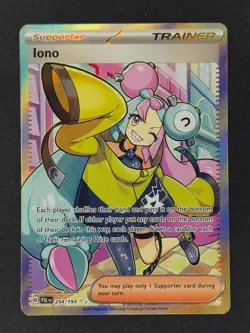 Iono 254 Pokemon PAL Paldea Evolved 2023 NM 🔥🔥🔥 - Image 1