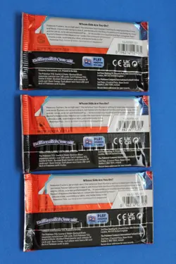 POKEMON SCARLET & VIOLET DESTINED RIVALS 3 BOOSTER PACKS SEALED - Image 2