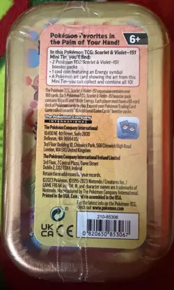 Pokemon TCG Scarlet & Violet 151 Mini-Tin - Image 2
