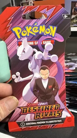 Pokemon TCG: Scarlet & Violet - Destined Rivals Sleeved Booster Pack NEW SEALED - Image 2