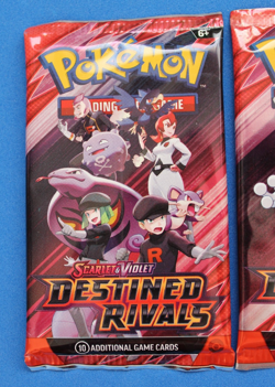POKEMON SCARLET & VIOLET DESTINED RIVALS 2 BOOSTER PACKS SEALED - Image 2