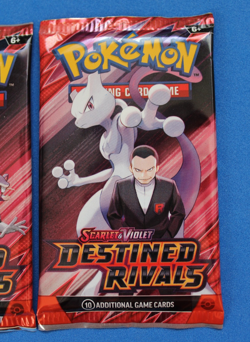 POKEMON SCARLET & VIOLET DESTINED RIVALS 2 BOOSTER PACKS SEALED - Image 3