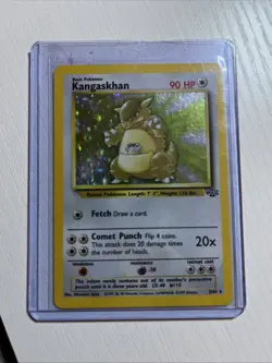 Pokemon TCG Kangaskhan Jungle 5/64 Holo Unlimited Holo Rare - Image 1