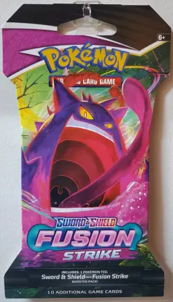 Pokemon TCG Fusion Strike Sleeved Booster Pack (Random Art) NEW - SEALED - Image 1